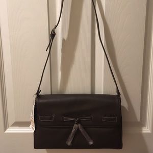 FINAL - NWT Charter Club "Tie Front" bag - brown